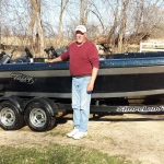 Our new Tuffy boat.